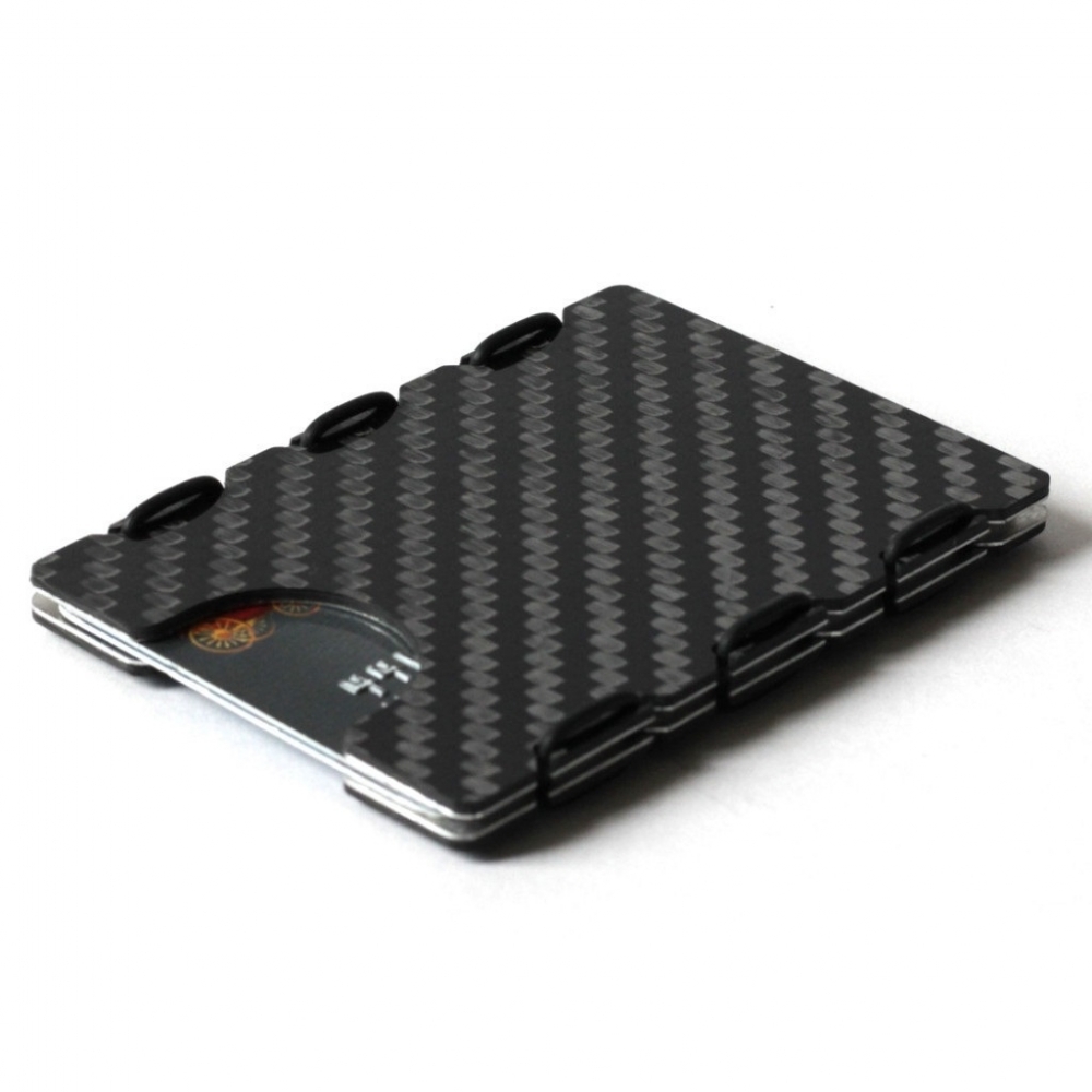 RFID Carbon Fiber Card Case, Slimtech