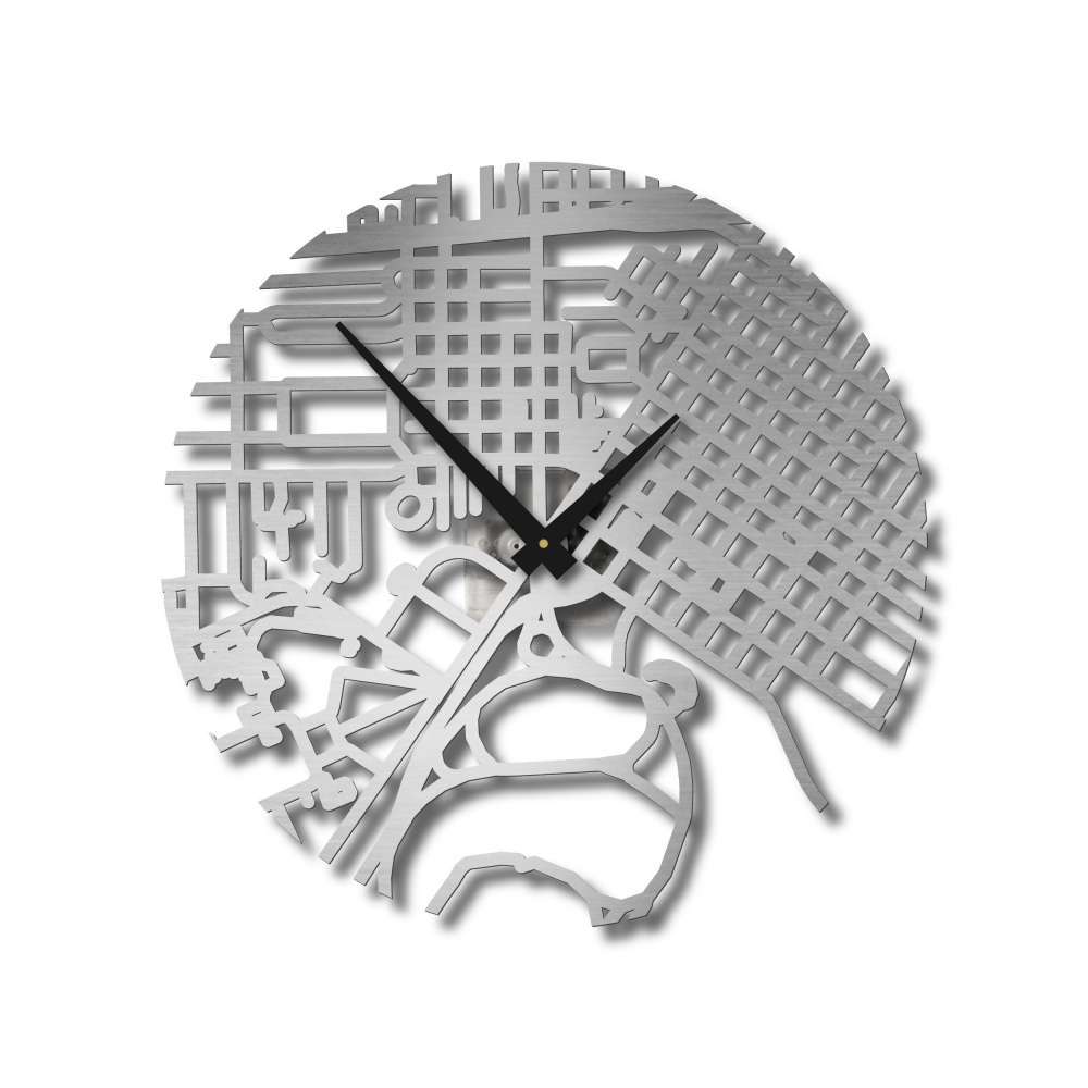 Houston Hermann Clock | Urban Story | Map Street Clock