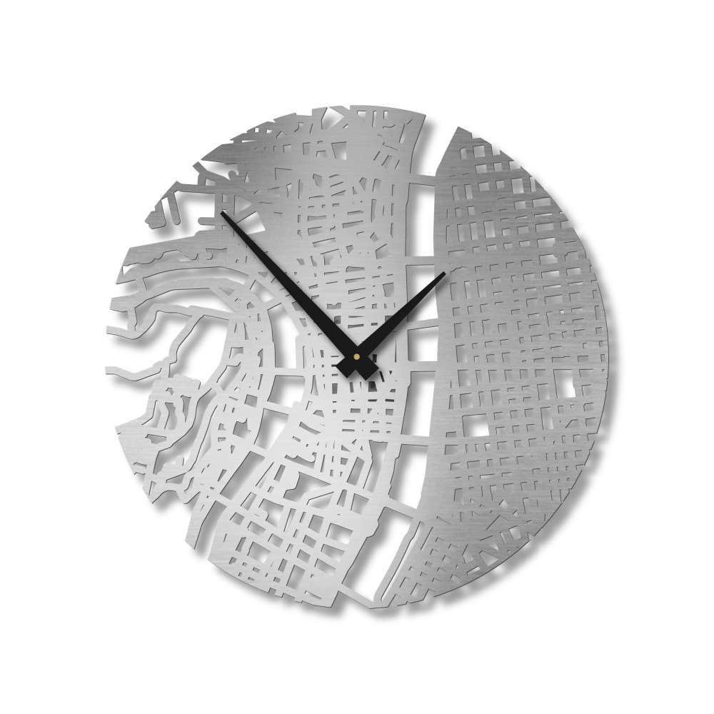 Street Map Clock | Lyon Clock | Design Clocks | Urban Story
