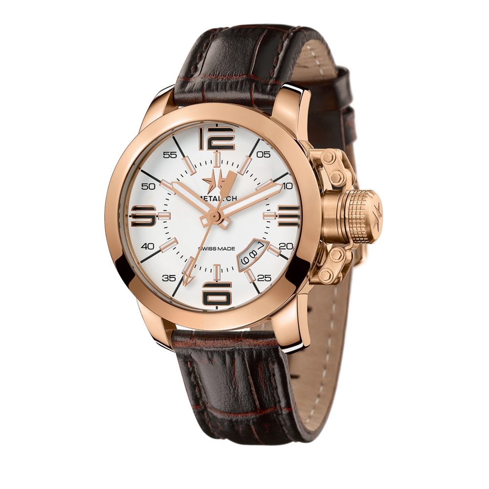 Metal CH Watch | Initial 1319